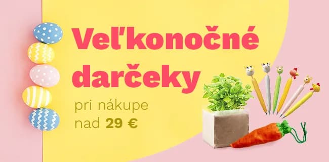 Získajte produkt zadarmo podľa vlastného výberu