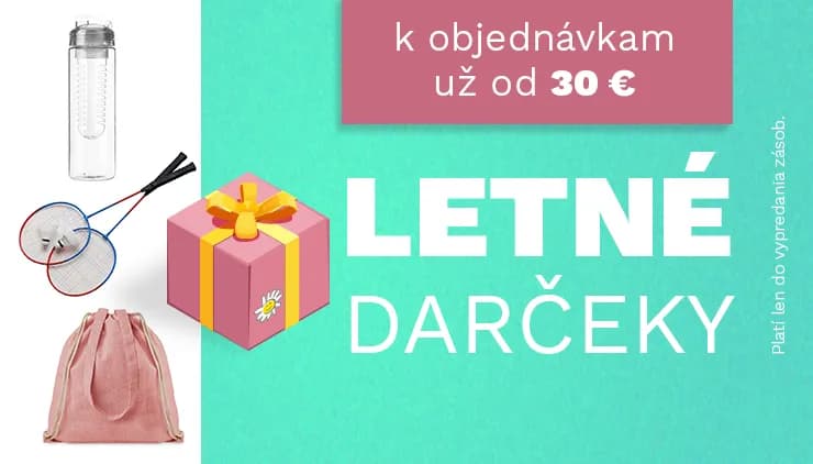 Letné darčeky k nákupu už od 30 €