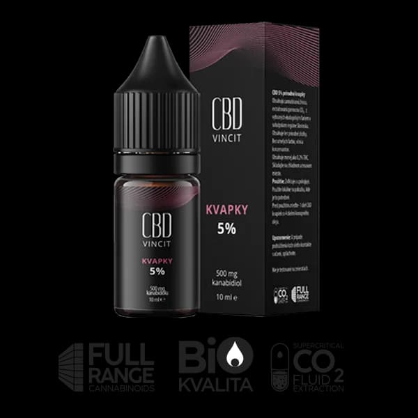 CBD VINCIT kvapky