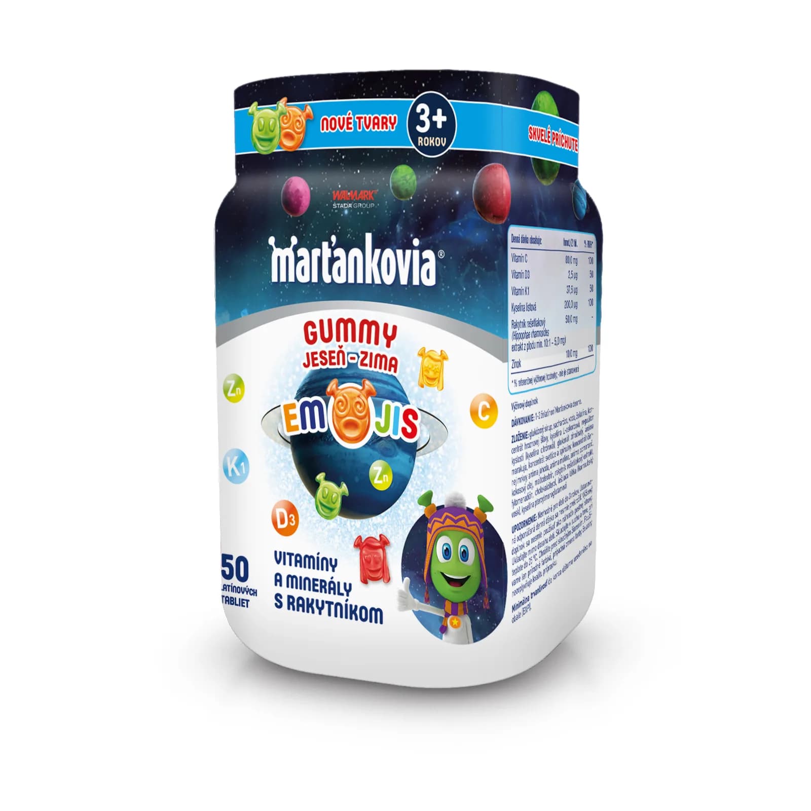 Marťankovia Gummy Emojis
