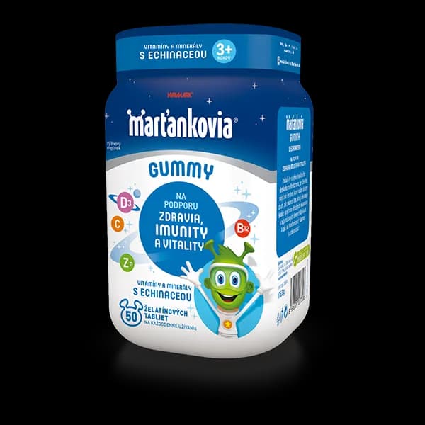 Marťankovia Gummy s echinaceou v plechovke