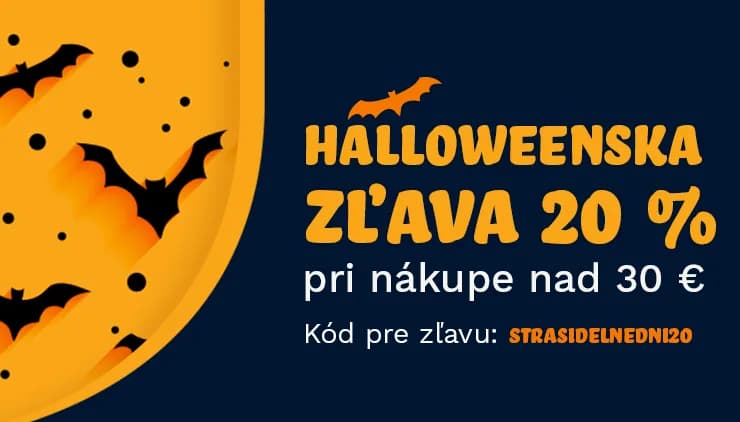 Halloweenska zľava 20 %
