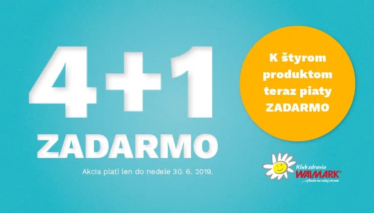 Akcia! Päť produktov za cenu štyroch!