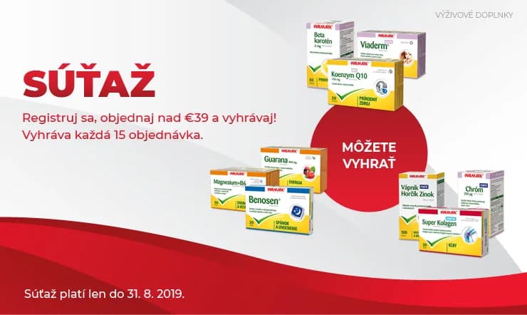 Veľká letná súťaž o hodnotné balíčky!
