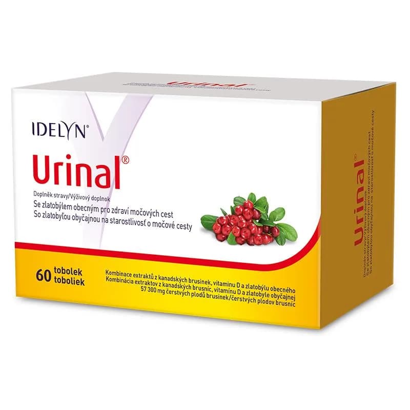 Urinal so zlatobyľou
